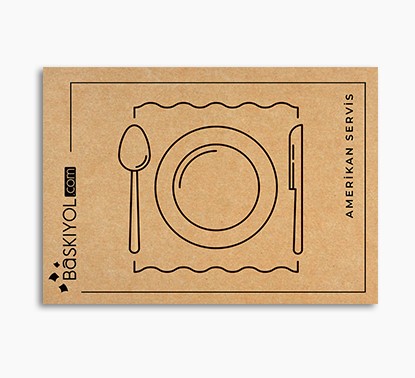 Amerikan Servis / Placemats / Аковрик для тарелок / Servicio Americano / 美式服務 / خدمة أمريكية